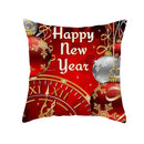 Pillowcase Christmas Cushion Cover Decorative Sofa Pillow Case Seat Car Throw Christmas Decoration Pillows Decor Home Decor