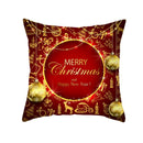 Pillowcase Christmas Cushion Cover Decorative Sofa Pillow Case Seat Car Throw Christmas Decoration Pillows Decor Home Decor