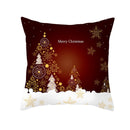 Pillowcase Christmas Cushion Cover Decorative Sofa Pillow Case Seat Car Throw Christmas Decoration Pillows Decor Home Decor
