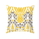 Style Geometric Yellow Pillowcases Decorative Cushion For Sofa DIY Printed Pillow Chair Car Cushion Christmas Home 45x45cm Decor
