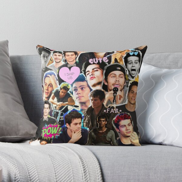 Dylan OBrien Collage  Soft Decorative Throw Pillow Cover for Home 45cmX45cm Pillows NOT Included