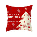 Christmas Cushion Cover Red Home Decor Sofa Pillow Case Cover Seat Car Throw Pillowcase Christmas 45*45 Pillows For Home