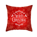Christmas Cushion Cover Red Home Decor Sofa Pillow Case Cover Seat Car Throw Pillowcase Christmas 45*45 Pillows For Home