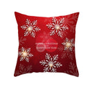 Christmas Cushion Cover Red Home Decor Sofa Pillow Case Cover Seat Car Throw Pillowcase Christmas 45*45 Pillows For Home