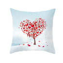 Cushion Cover Red Lovers Wedding Party Decorative Sofa Cover Case Seat Car Home Decor Throw Pillows 45x45cm Decor Home