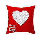 Cushion Cover Red Lovers Wedding Party Decorative Sofa Cover Case Seat Car Home Decor Throw Pillows 45x45cm Decor Home