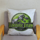 Pillow Cover Super Jurassic Park Dinosaur Print Throw Soft Plush Cushion Cover 45*45 Pillowcase Sofa Home Decor Cushion Covers