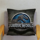 Pillow Cover Super Jurassic Park Dinosaur Print Throw Soft Plush Cushion Cover 45*45 Pillowcase Sofa Home Decor Cushion Covers