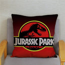Pillow Cover Super Jurassic Park Dinosaur Print Throw Soft Plush Cushion Cover 45*45 Pillowcase Sofa Home Decor Cushion Covers