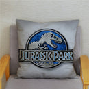 Pillow Cover Super Jurassic Park Dinosaur Print Throw Soft Plush Cushion Cover 45*45 Pillowcase Sofa Home Decor Cushion Covers