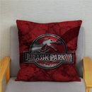 Pillow Cover Super Jurassic Park Dinosaur Print Throw Soft Plush Cushion Cover 45*45 Pillowcase Sofa Home Decor Cushion Covers