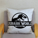Pillow Cover Super Jurassic Park Dinosaur Print Throw Soft Plush Cushion Cover 45*45 Pillowcase Sofa Home Decor Cushion Covers