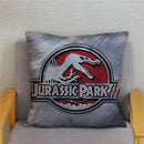 Pillow Cover Super Jurassic Park Dinosaur Print Throw Soft Plush Cushion Cover 45*45 Pillowcase Sofa Home Decor Cushion Covers