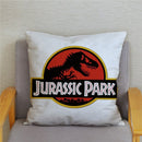Pillow Cover Super Jurassic Park Dinosaur Print Throw Soft Plush Cushion Cover 45*45 Pillowcase Sofa Home Decor Cushion Covers