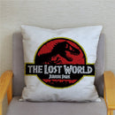 Pillow Cover Super Jurassic Park Dinosaur Print Throw Soft Plush Cushion Cover 45*45 Pillowcase Sofa Home Decor Cushion Covers