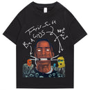 Camiseta de gran tamaño Travis Scott AstroWorld Tour para hombre y mujer, camisetas con estampado de letras 1:1, ropa informal estilo hip hop, camiseta ASTROWORLD de kanye west
