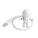 Portable USB Powered Night Light Astronaut Shape Reading Desk Lamp DC 5V LED Light For Computer Laptop PC Lighting Space Lovers