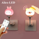 LED Kinder USB Nachtlicht Niedlichen Cartoon Nachtlampe Bär Fernbedienung für Baby Kind Schlafzimmer Dekor Nachttischlampe Weihnachtsgeschenk