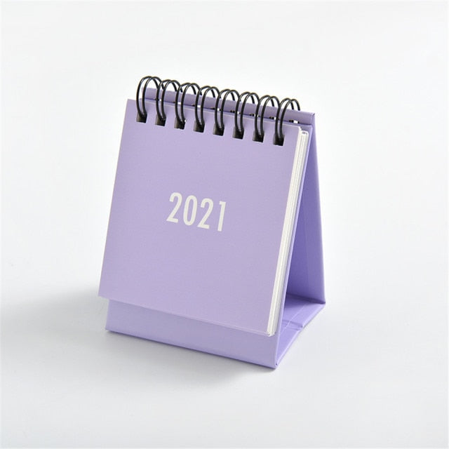 2021 2022 Simple negro blanco gris serie calendario de escritorio doble horario diario planificador de mesa Agenda anual organizador Oficina
