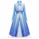 Frozen Girls Dress Elsa 2 Cosplay Costume Kids Fancy Children Gowns Princess  Vestidos Infantil Snow Queen Disney
