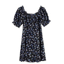 Vestidos Mujer Espalda descubierta Puff Manga Sexy Estampado elegante Combina con todo Moda Popular Vacaciones Simple Harajuku Vintage Casual Cozy Ins