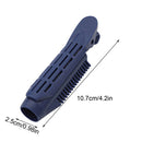 Clip de pelo esponjoso Natural, pelo rizado, raíz de pelo de plástico, Clip esponjoso, flequillo, Clip para peinado, horquillas de Color caramelo, accesorios para el cabello