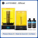ANYCUBIC Photon Mono X 3D-Drucker 8,9 Zoll 4K Monochrom-LCD-UV-Harzdrucker 3D-Druck Hochgeschwindigkeits-APP-Steuerung SLA 3D-Drucker