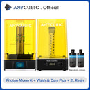 ANYCUBIC Photon Mono X 3D-Drucker 8,9 Zoll 4K Monochrom-LCD-UV-Harzdrucker 3D-Druck Hochgeschwindigkeits-APP-Steuerung SLA 3D-Drucker