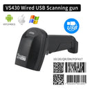 1D &amp; 2D Supermarkt Handhel Barcode Barcode Scanner Reader QR PDF417 Bluetooth 2.4G Wireless &amp; Wired USB-Plattform