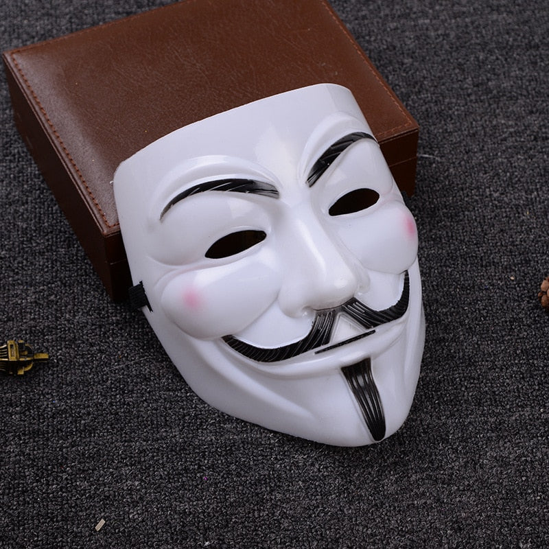 1 STÜCK Anonym Karneval Steampunk Cosplay Kostüme Anime Cosplay Maske für das Gesicht Kopfbedeckung Halloween Party Maske Requisiten