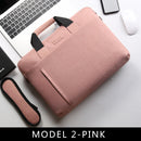 Funda para portátil 13,3 14 15,6 17,3 pulgadas, bolsa impermeable para portátil para Macbook Air Pro 13 15, bolso de hombro para ordenador, maletín