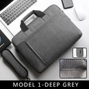 Funda para portátil 13,3 14 15,6 17,3 pulgadas, bolsa impermeable para portátil para Macbook Air Pro 13 15, bolso de hombro para ordenador, maletín