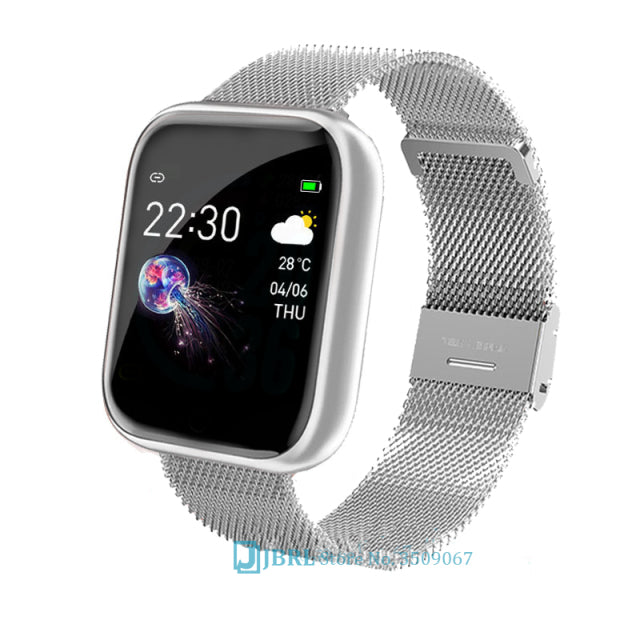 2021, pulsera deportiva para mujer, reloj inteligente para mujer, reloj inteligente para hombre, banda inteligente, Android IOS, rastreador de Fitness resistente al agua, reloj inteligente para hombre