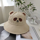 Child-Parents Frog Bucket Hat For Women Summer Autumn Plain Female Panama Outdoor Hiking Beach Fishing Sunscreen Woman Bob Caps