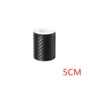 5/3M 3D Carbon Fiber Car Sticker DIY Paste Protector Strip Auto Door Sill Side Mirror Anti Scratch Tape Waterproof Protect Film