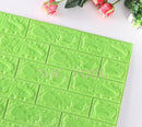 Self Adhesive Foam Wallpaper 3D Brick Wall Panel Living Room Brick Stickers Bedroom Kids Room Brick Papers Home Decoration