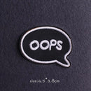 Hippie/Punk Patch Embroidery Patches On Clothes Iron On Patches For Clothing Thermoadhesive Patches For Clothes Animal Stickers