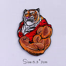 Hippie/Punk Patch Embroidery Patches On Clothes Iron On Patches For Clothing Thermoadhesive Patches For Clothes Animal Stickers