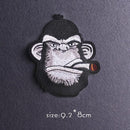 Hippie/Punk Patch Embroidery Patches On Clothes Iron On Patches For Clothing Thermoadhesive Patches For Clothes Animal Stickers