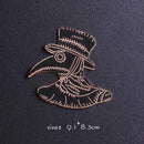 Hippie/Punk Patch Embroidery Patches On Clothes Iron On Patches For Clothing Thermoadhesive Patches For Clothes Animal Stickers