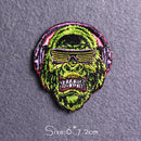 Hippie/Punk Patch Embroidery Patches On Clothes Iron On Patches For Clothing Thermoadhesive Patches For Clothes Animal Stickers