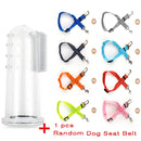 Super Soft Pet Finger Toothbrush Teddy Dog Brush Bad Breath Tartar Teeth Care Tool Dog Cat Cleaning Silicagel Pet Supplies