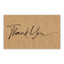 30 Pcs/pack Natural Kraft Paper Thank You For Your Order Card Handmade Custom Card For Small Business Gift Decoration Labels