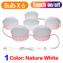 LED-Schminkspiegelleuchte USB-Make-up-Schminkleuchte Kosmetische Hollywood-Glühbirne Dimmbare LED-Wandspiegelleuchte Badezimmer Schminktisch