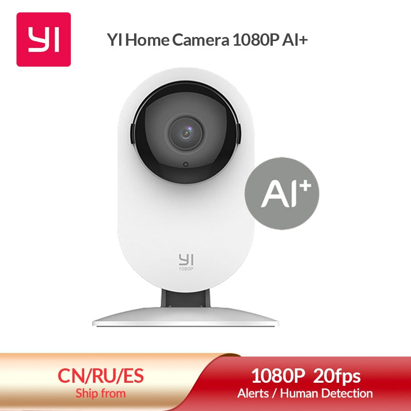 YI 1080p Home Camera IP Camera Smart Video Cams With Montion Detect Wifi Camera Security Protection Mini Camera Pet Cat Dog Cam