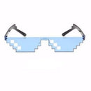 CellDeal hombres mujeres 8 bits codificación Pixel Thug Life mosaico gafas de sol de moda Cool Super Party divertido Vintage tonos gafas