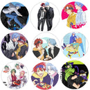 Anime SK8 The Infinity Cosplay Badge Miya RekI Snow Cherry Blossom Brooch Pin Accessories For Clothes Backpack Decoration gift