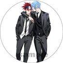 Anime SK8 The Infinity Cosplay Badge Miya RekI Snow Cherry Blossom Brooch Pin Accessories For Clothes Backpack Decoration gift