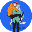 Anime SK8 The Infinity Cosplay Badge Miya RekI Snow Cherry Blossom Brooch Pin Accessories For Clothes Backpack Decoration gift