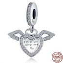 Hot Sale 100% Real 925 Sterling Silver Ariel Balloon Charm Fit Original Pandora Bracelet Making Fashion DIY Jewelry For Women